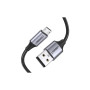 Дата кабель USB 2.0 AM to Micro 5P 1.5m 2A US290 black Ugreen (60147) Дата кабель USB 2.0 AM to Micro 5P 1.5m 2A US290 black Ugreen (60147)