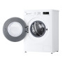 Пральна машина LG фронтальна, 7кг, 1200, A, 44см, дисплей, пара, інвертор, білий