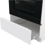 Плита Gorenje комбінована, 70л, 50x60см, IconLed, чавун, з кришкою, білий