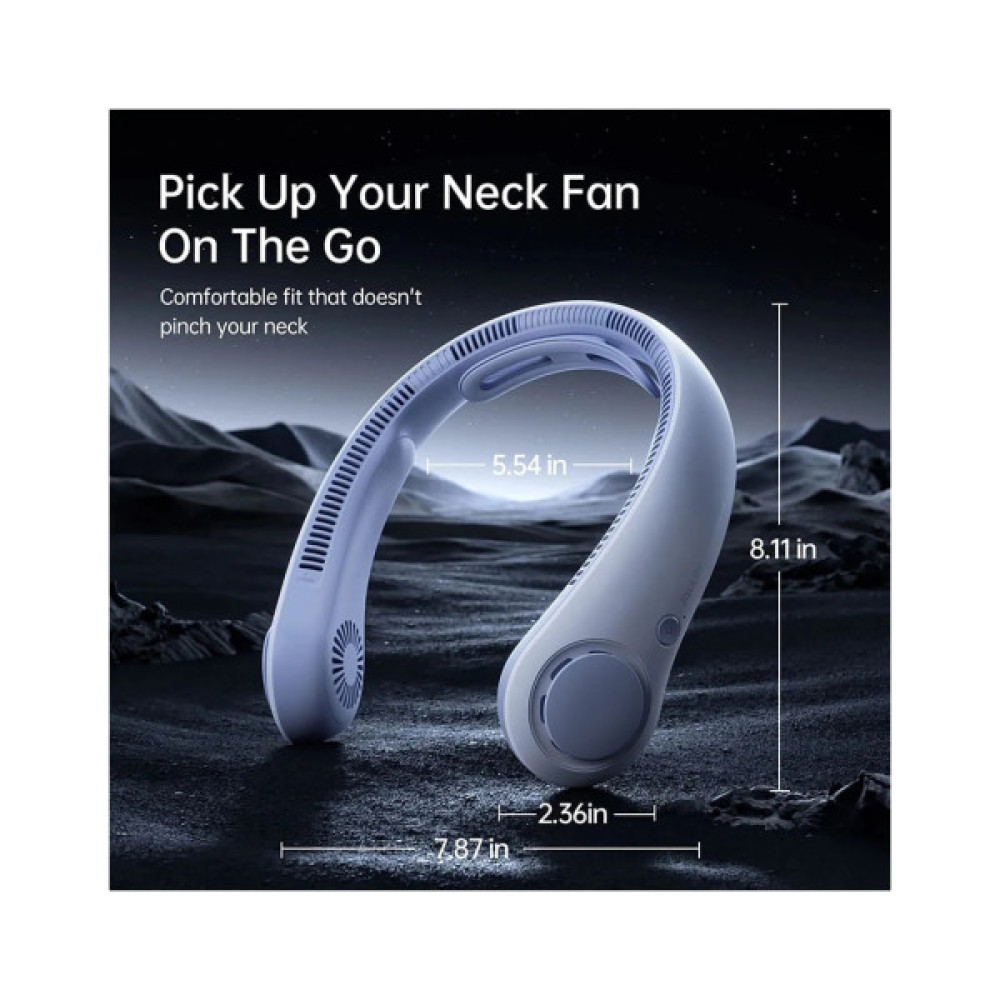 Вентилятор Jisulife Neck Fan Life4 blue