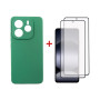 Чохол до мобільного телефона Dengos Xiaomi Redmi Note 14 5G Soft + glass 2pcs (Mint) (DG-CTG2P-14) Чохол до мобільного телефона Dengos Xiaomi Redmi Note 14 5G Soft + glass 2pcs (Mint) (DG-CTG2P-14)