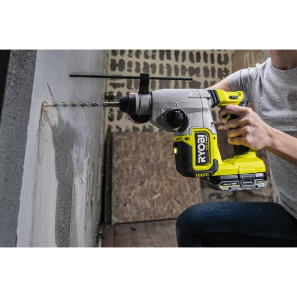 Перфоратор акумуляторний Ryobi RSDS18X-0 ONE+ НР SDS-plus 18В 2.5Дж 4 режими 2.5кг без АКБ та ЗП