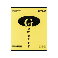 Зошит Kite предметний Bright 48 аркуші, клітинка, геометрія (K25-240-11)