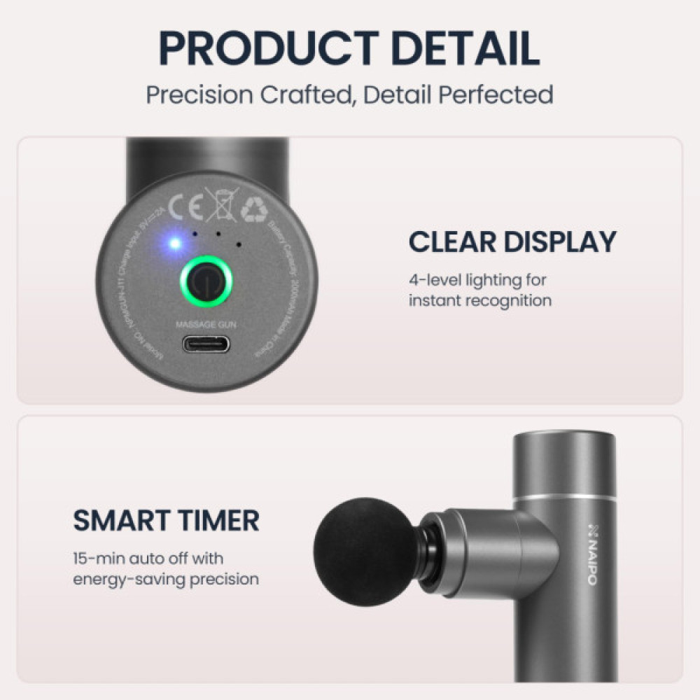 Масажер NAIPO NPMGUN-J11