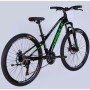 Велосипед Formula 26" BLACKWOOD DD FR рама-13" AL 2026 чорний з зеленим (OPS-FR-26-801)