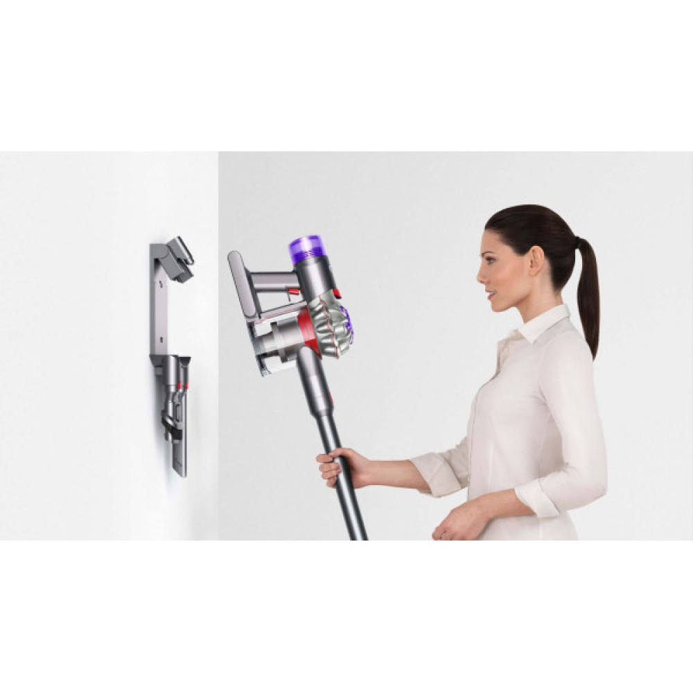 Пилосос Dyson безпровідний SV25 V8 Advanced 425Вт, конт пил -0.54л, автон. робота до 40хв, турборежим, сіро-фіолетовий