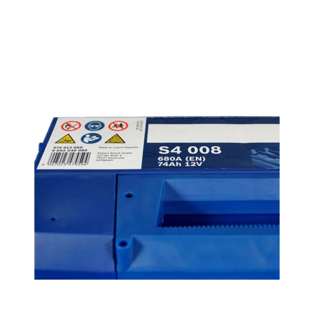 Акумулятор автомобільний Bosch 74А (0 092 S40 080)