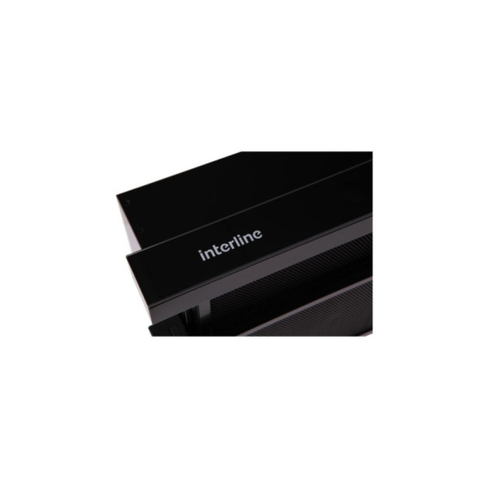 Витяжка кухонна Interline SLIM ULTRA GLASS BL A/60
