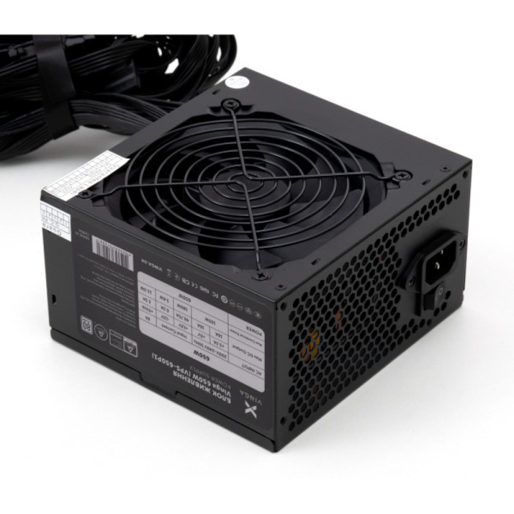 Блок живлення Vinga 650W ОЕМ (VPS-650P1)