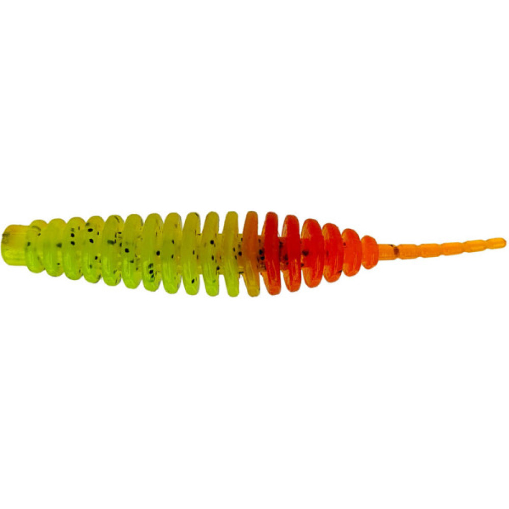 Силікон рибальський FishUP Tanta 2" 248 - Chartreuse/Orange (9шт/уп) (1864.11.02)
