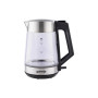 Електрочайник Gorenje 1.7л, 2,200 Вт, strix контроль, скло, нерж (K17OGS)