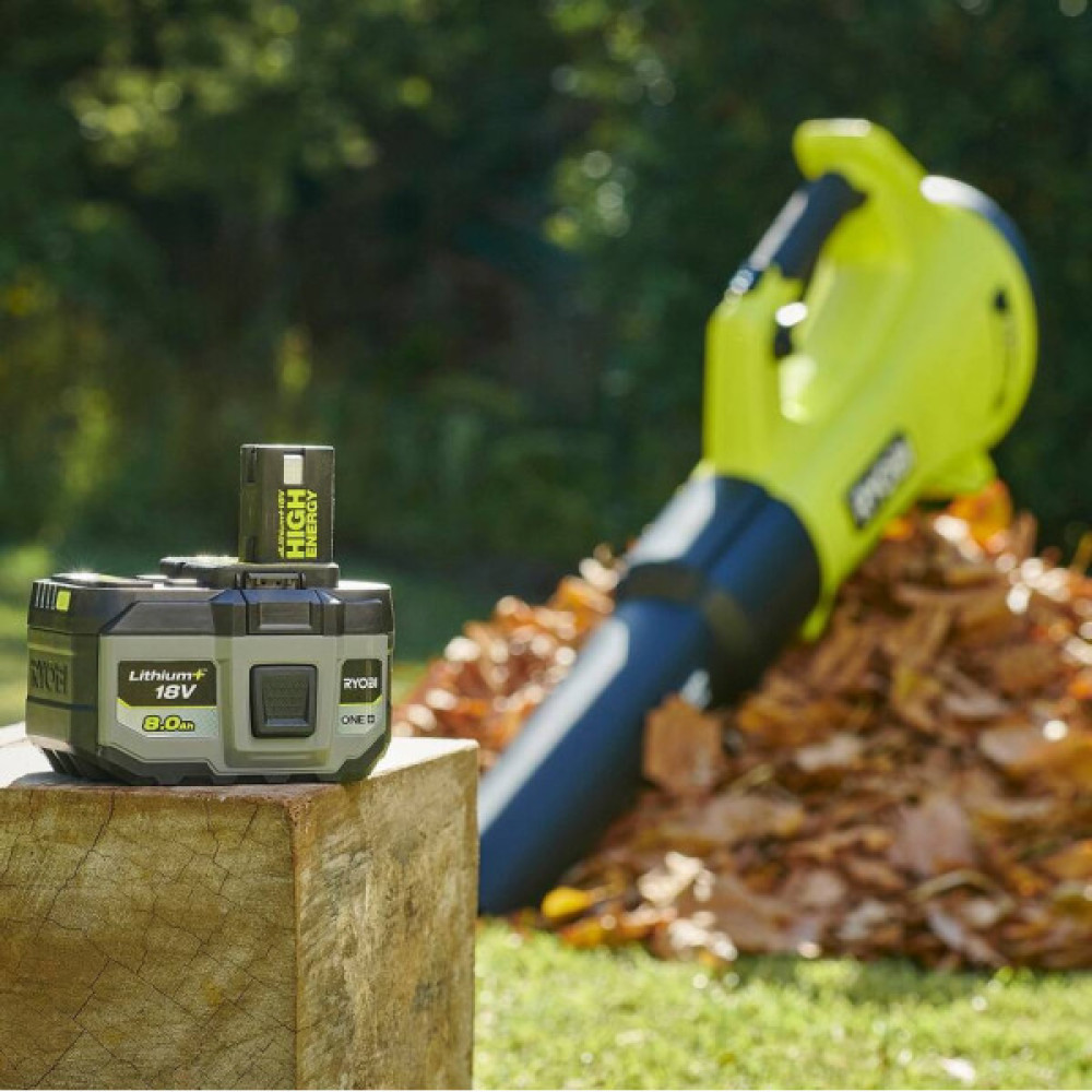 Акумулятор Ryobi ONE+ RB1880T High Energy Lithium+ 18В 8А·год 1.3кг