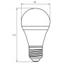 Лампочка Eurolamp E27 (MLP-LED-A60-10274(E))