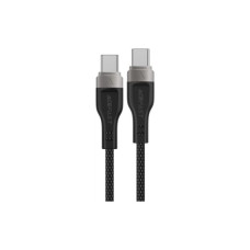 Дата кабель USB-C to USB-C 1.2m 60W 3A nylon black Acefast (6974316280217)