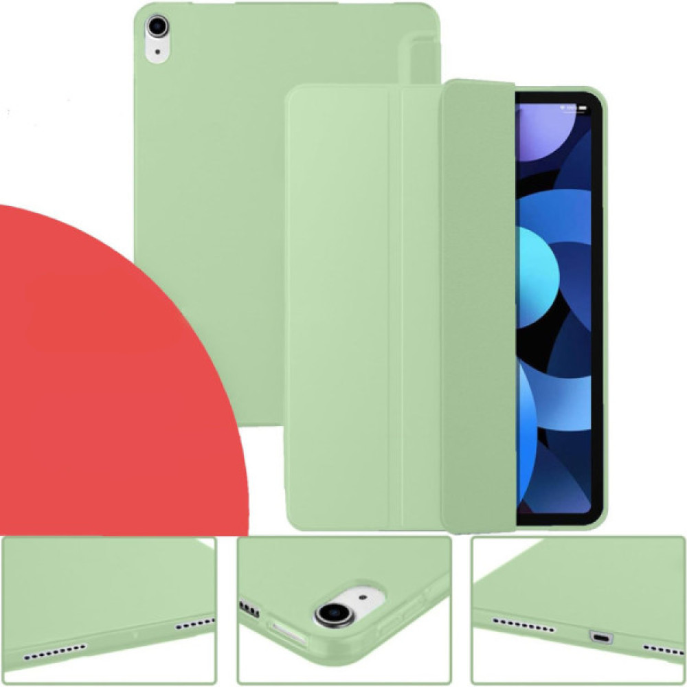 Чохол до планшета BeCover Tri Fold Soft TPU Silicone Apple iPad Air 11" M2/M3 (2024/2025) Green (711407)