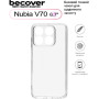 Чохол до мобільного телефона BeCover Nubia V70 Transparancy (713561) Чохол до мобільного телефона BeCover Nubia V70 Transparancy (713561)