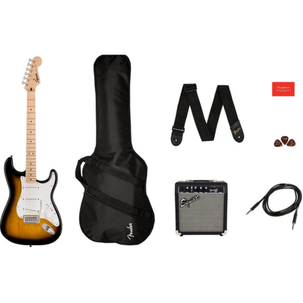 Електрогітара Squier by Fender Sonic Stratocaster Pack MN 2-Color Sunburst (234231)