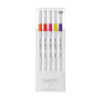 Лайнер UNI набір Emott Passion Color 0.4 мм 5 кольорів (PEM-SY/5C.02PC) Лайнер UNI набір Emott Passion Color 0.4 мм 5 кольорів (PEM-SY/5C.02PC)