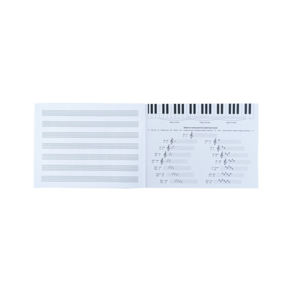 Зошит Kite для нот Studio Pets А5, 20 аркушів (SP24-405)