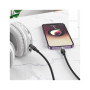 Кабель мультимедійний Lightning to 3.5mm M 1.0m Black HOCO (6942007612524) Кабель мультимедійний Lightning to 3.5mm M 1.0m Black HOCO (6942007612524)