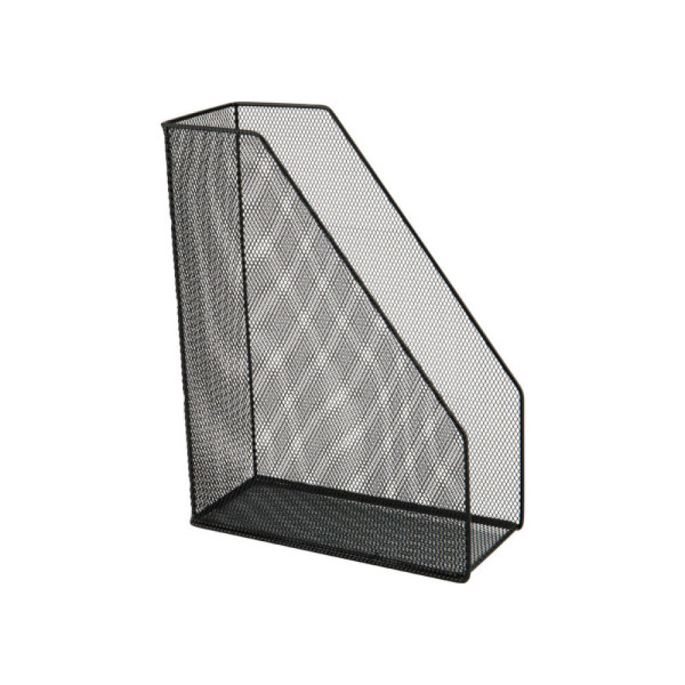 Лоток для паперів Axent вертикальний 100x250x320 мм металевий Чорний (2120-01-A)