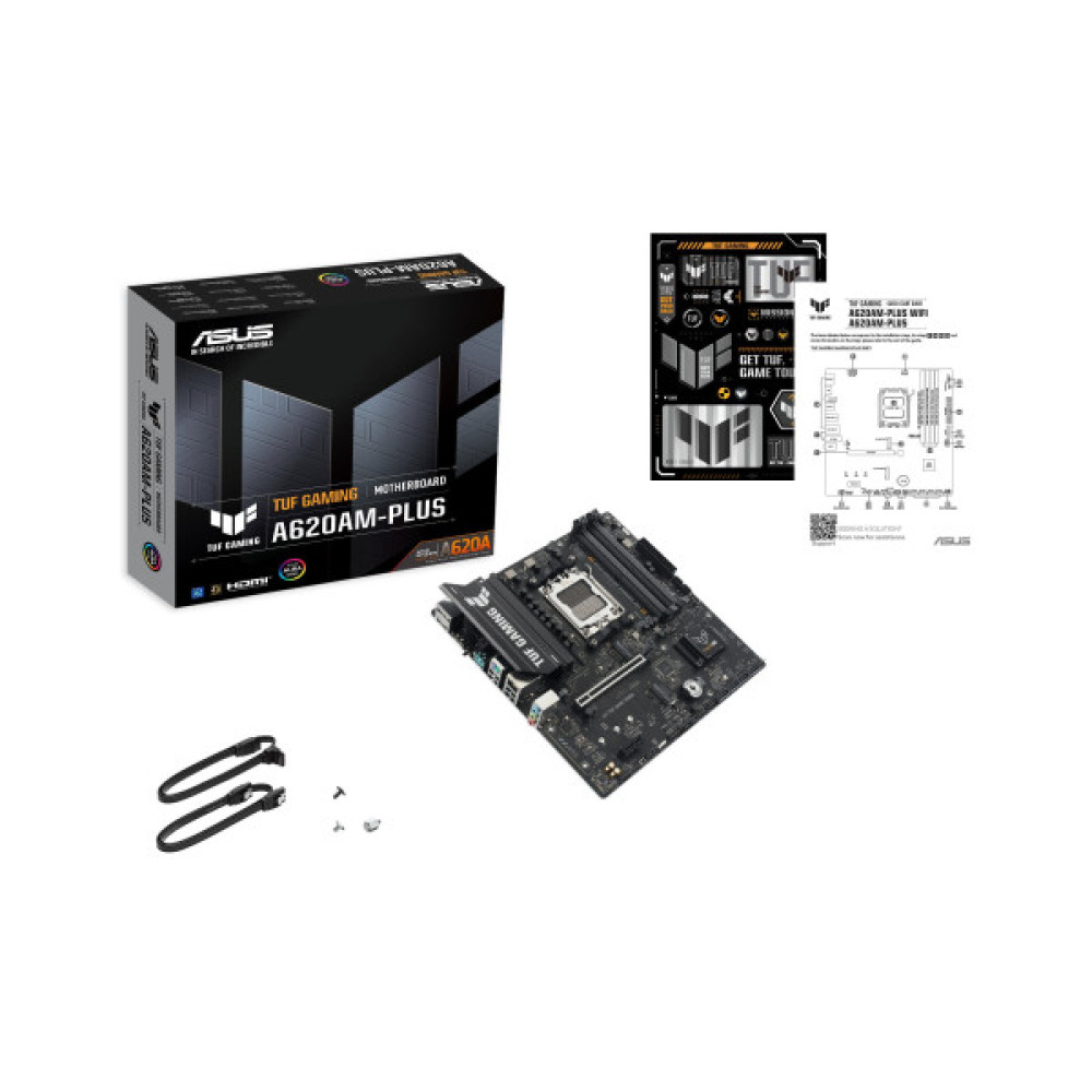 Материнcька плата ASUS TUF GAMING A620AM-PLUS sAM5 A620 4xDDR5 HDMI DP mATX