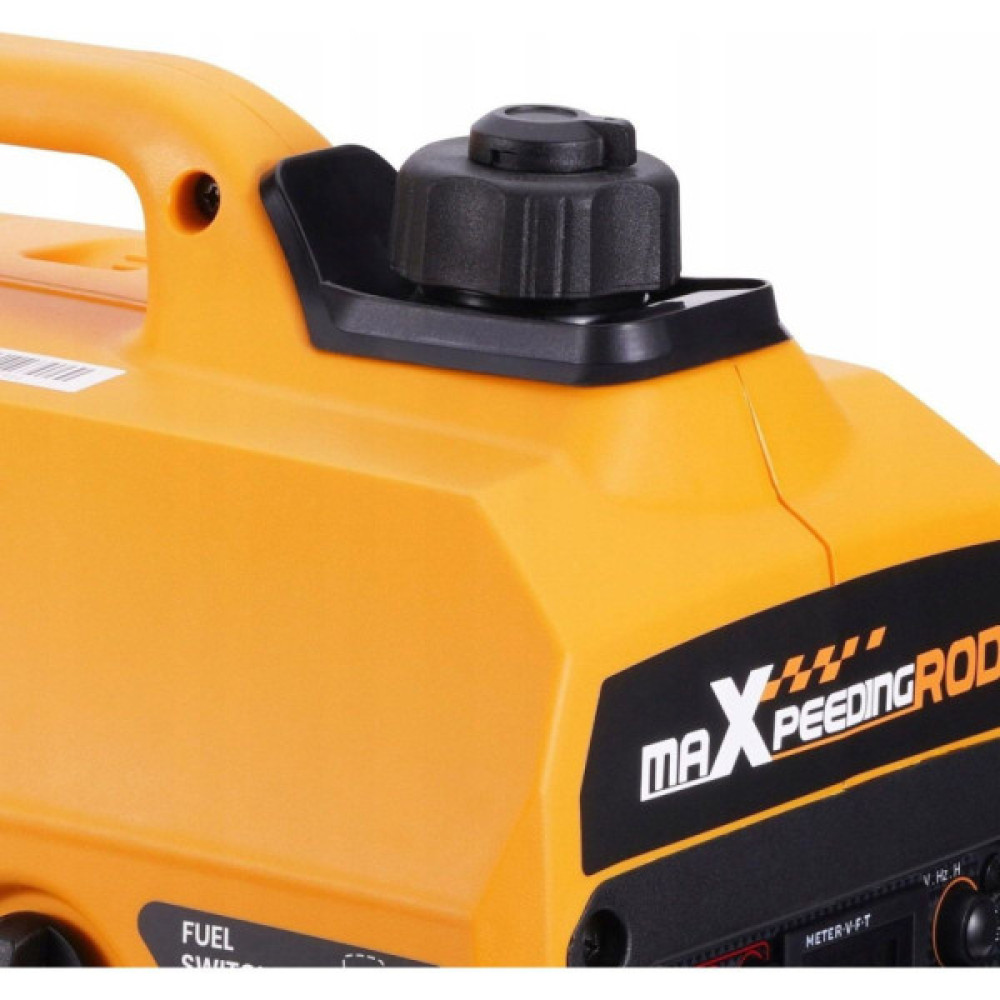Генератор maXpeedingRODS MXR1500 інверторний (1 kW), 220V, 50Hz, 2,4л, ручний запуск (mxr1500)