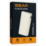 Батарея універсальна GEAR 20000mAh, PD/70W, black (DL203C)