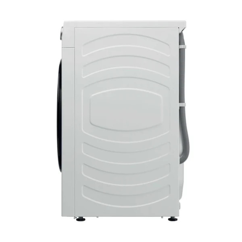 Пральна машина Haier фронтальна, 10кг, 1400, A, 52см, дисплей, пара, інвертор, люк чорний, білий