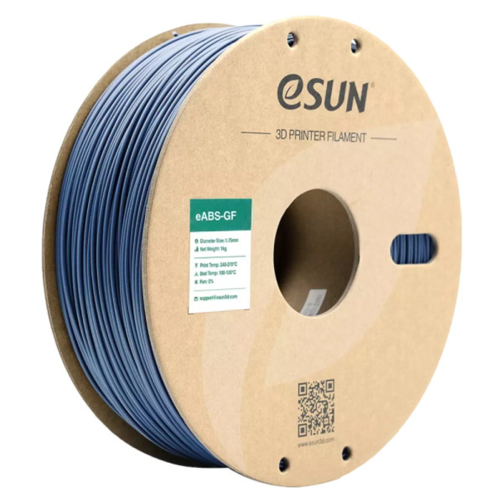 Пластик для 3D-принтера eSUN EABS-GF 1,75mm 1kg GREY (EABS-GF-P175H1)