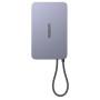 Батарея універсальна Ugreen 10000mAh 30W 1xUSB-C + 15W Magnetic Wireless + cable USB-C black (75982B)
