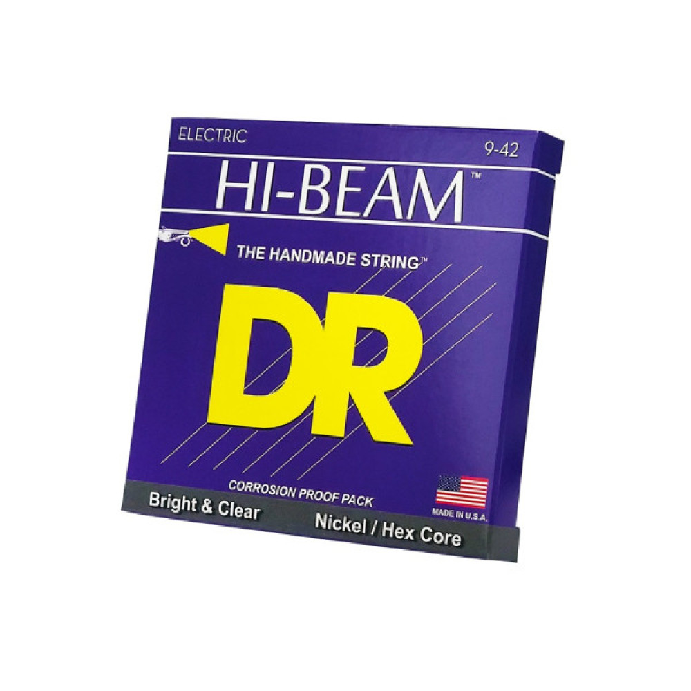 Струни для гітари DR Strings HI-BEAM Electric - Light (09-42) (LTR-9)