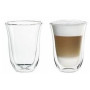 Набір склянок DeLonghi Latte Macchiato 2 шт 330 мл (00000010992) Набір склянок DeLonghi Latte Macchiato 2 шт 330 мл (00000010992)