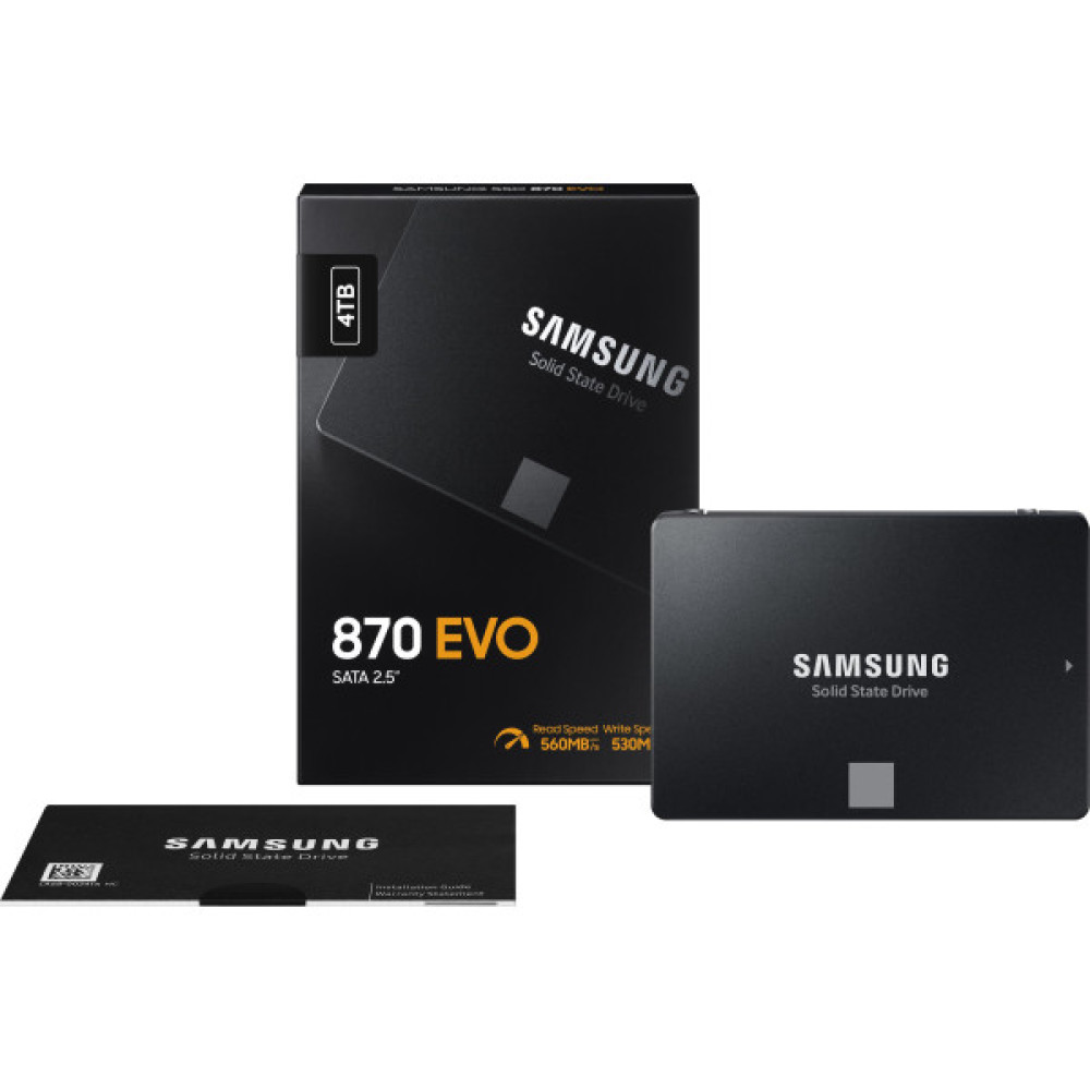 Накопичувач SSD Samsung 2.5" 4TB SATA 870EVO