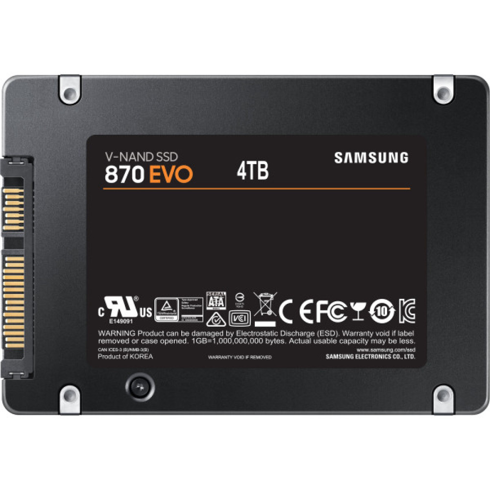 Накопичувач SSD Samsung 2.5" 4TB SATA 870EVO