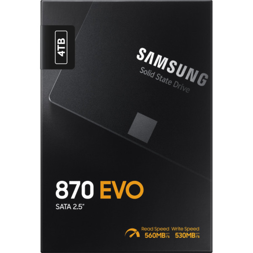 Накопичувач SSD Samsung 2.5" 4TB SATA 870EVO