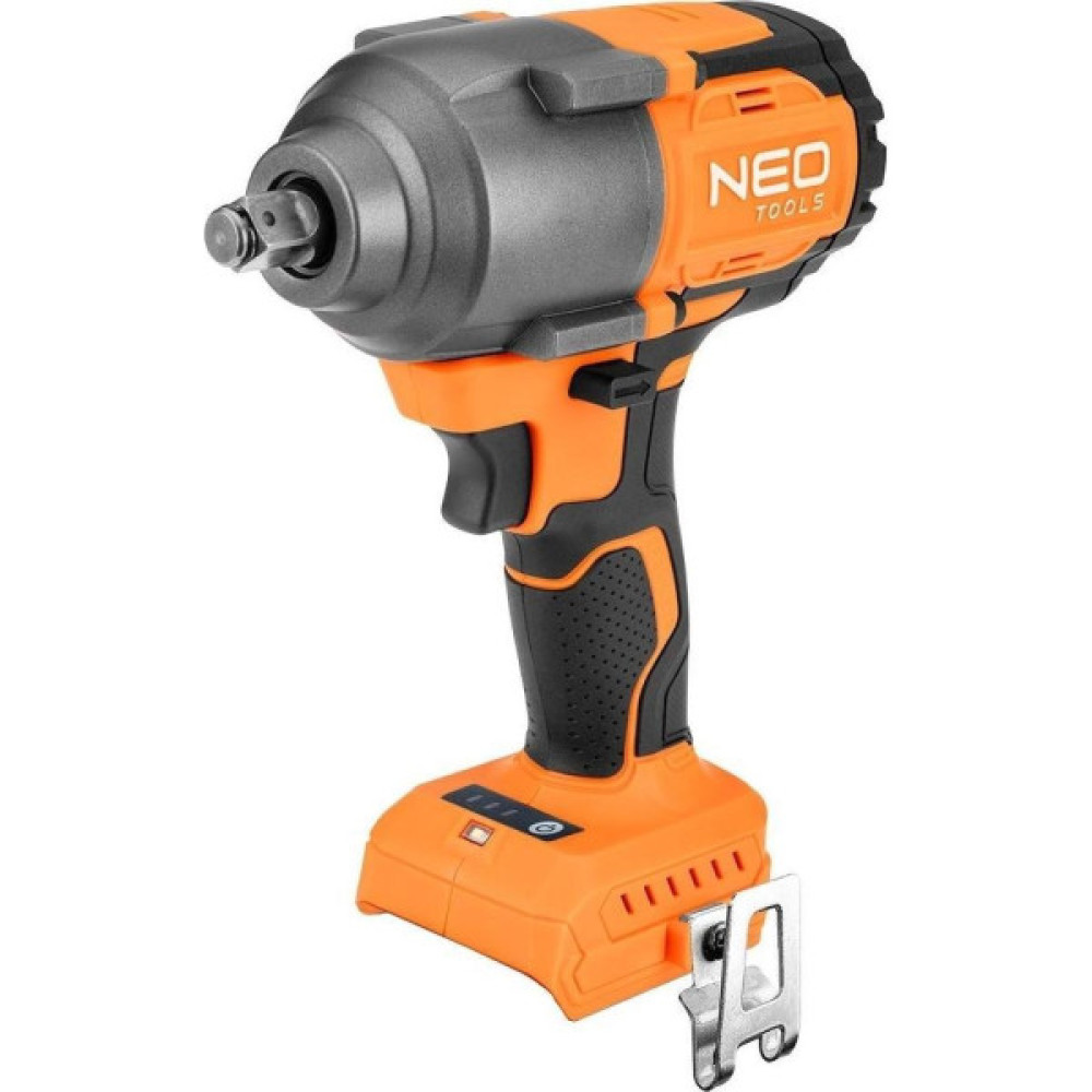Гайковерт ударний Neo Tools Energy+ 18В 850Нм 2400об/хв 1/2" 3 швидкості 1.8кг без АКБ та ЗП
