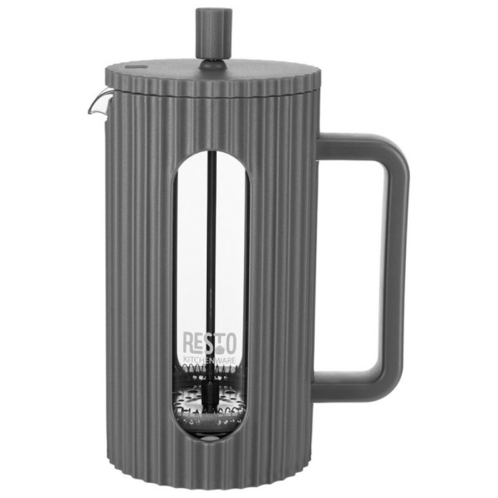 Френч-прес Resto Keid бамбук 1000 мл графіт (90535)