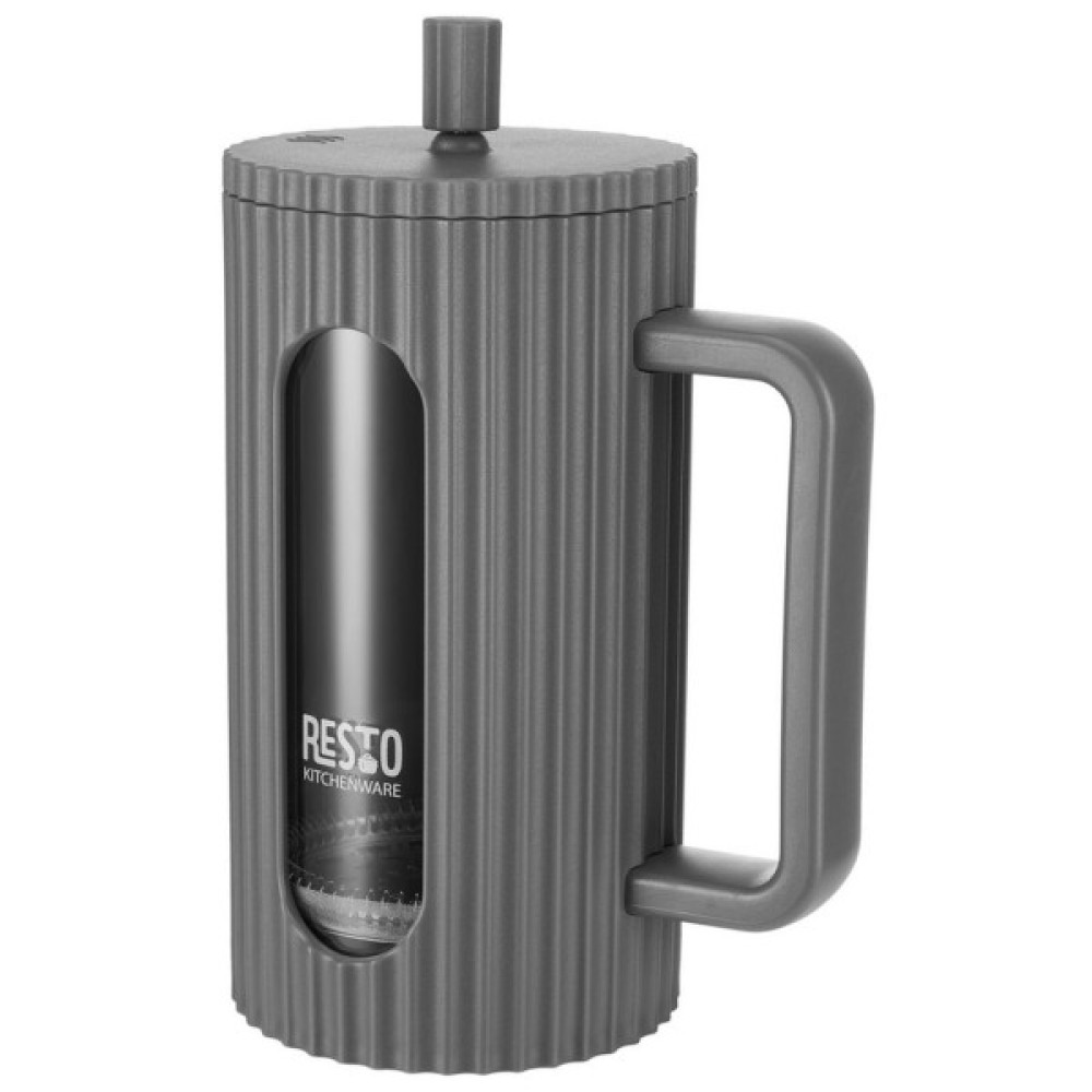 Френч-прес Resto Keid бамбук 1000 мл графіт (90535)