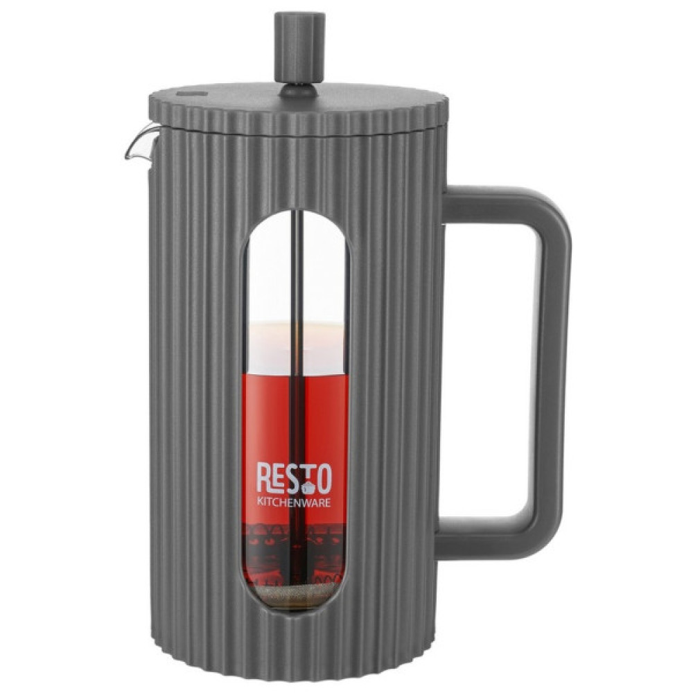 Френч-прес Resto Keid бамбук 1000 мл графіт (90535)