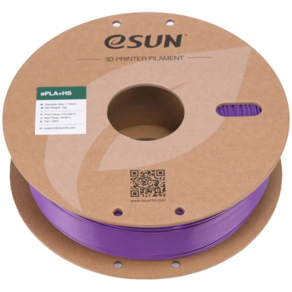 Пластик для 3D-принтера eSUN PLA+ P1.75мм, 1кг, purple (PLA+P175Z1)