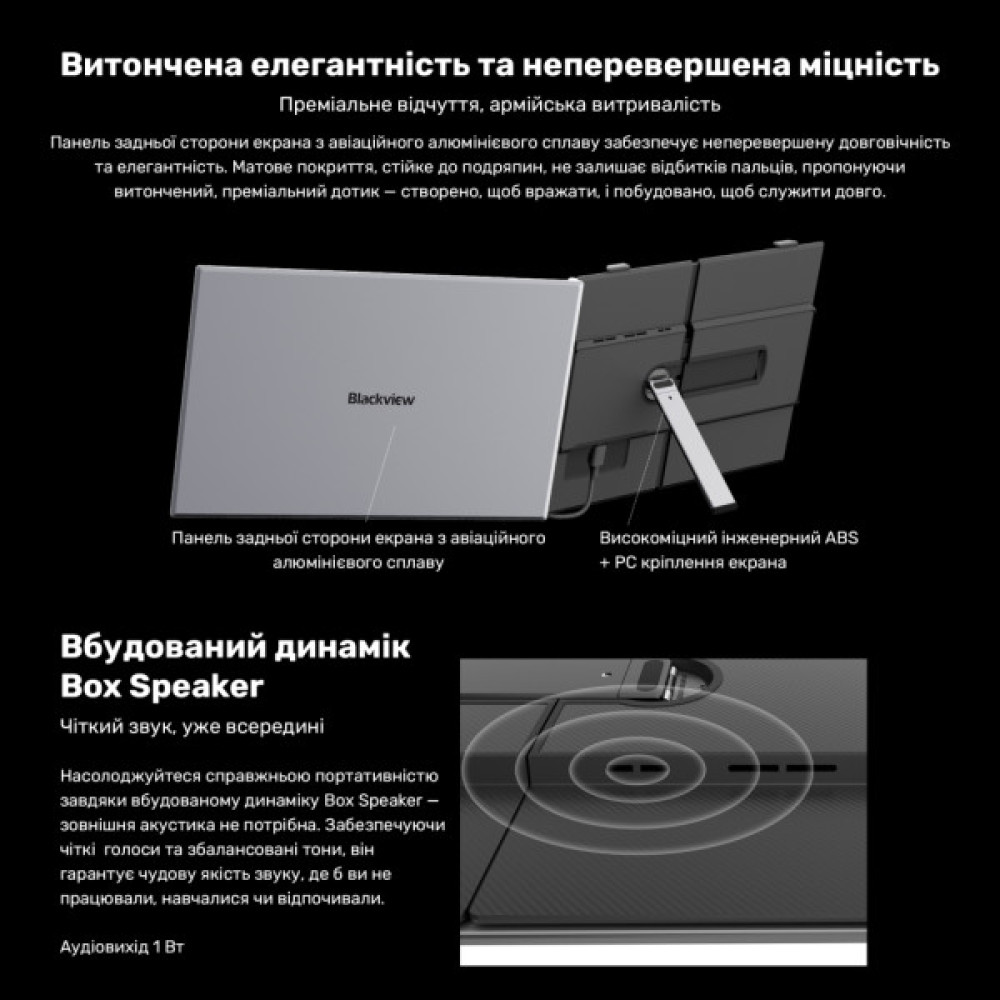 Монітор Blackview Single Screen 15.3inch (BVSCM8)