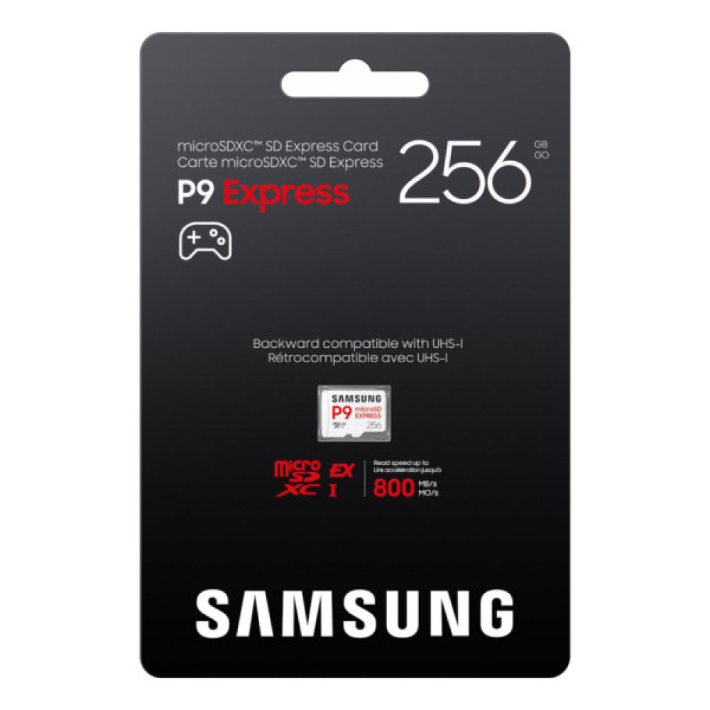 Карта пам'яті Samsung 256GB microSDXC class 10 SD7.1 UHS-I U3 V30 P9 Express (MB-MK256T/WW)