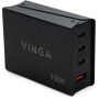 Зарядний пристрій Vinga GaN 100W PD+QC 3C1A ports 1.2m Wired Charger (VCPCH100CB) Зарядний пристрій Vinga GaN 100W PD+QC 3C1A ports 1.2m Wired Charger (VCPCH100CB)