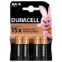 Батарейка Duracell AA лужні 4 шт. в упаковці (5000394052536 / 81551270) Батарейка Duracell AA лужні 4 шт. в упаковці (5000394052536 / 81551270)