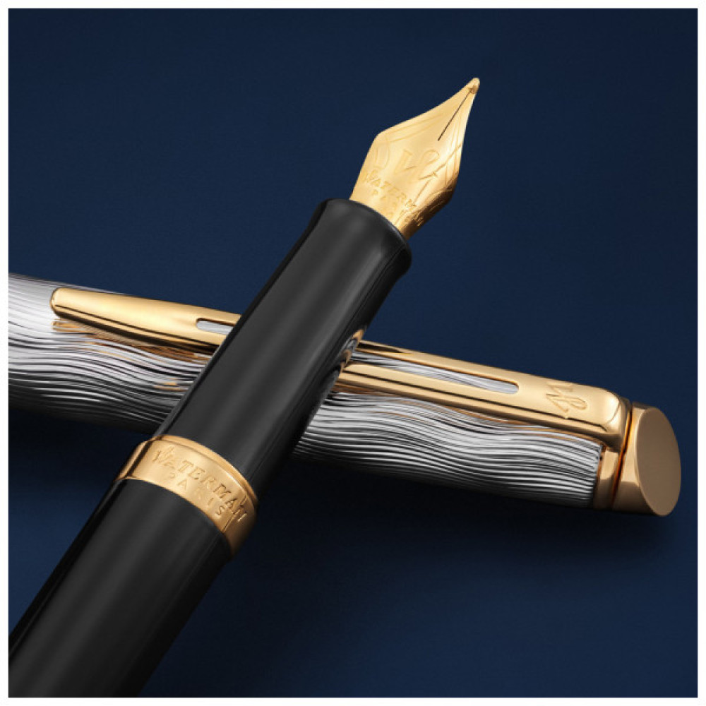 Ручка пір'яна Waterman HEMISPHERE Reflections Of Paris GT  FP M (12 095.M)