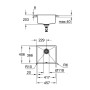 Мийка кухонна Grohe K700U, граніт, прямокут., без крила, 457x406x203мм, чаша - 1, врізна/під стільницю, чорний граніт Мийка кухонна Grohe K700U, граніт, прямокут., без крила, 457x406x203мм, чаша - 1, врізна/під стільницю, чорний граніт