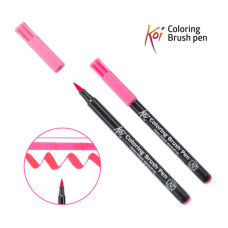Художній маркер KOI Маркер-пензель акварельний Маджента рожева , 421 (084511393110)