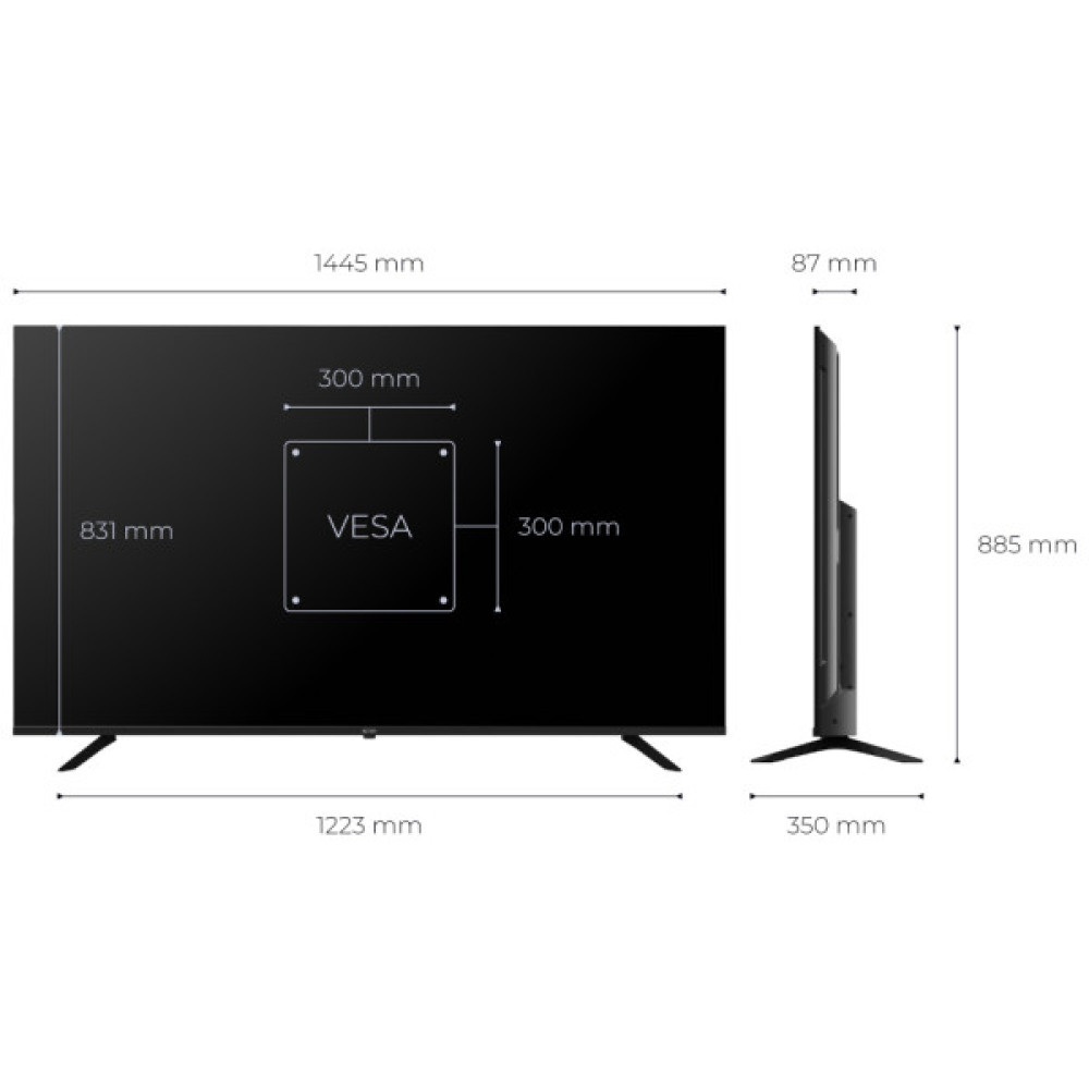 Телевізор Kivi 65U820KB