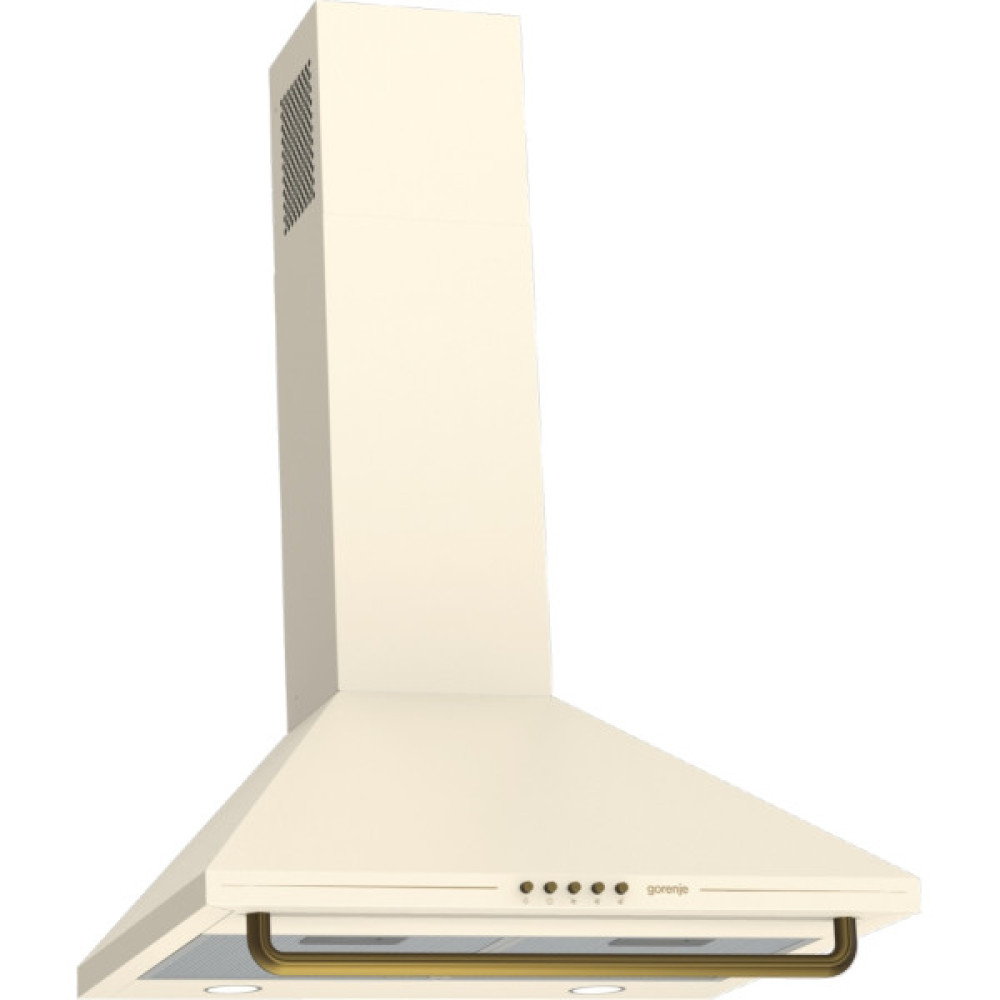 Витяжка Gorenje купольна, 60см, 650м3ч, бежевий